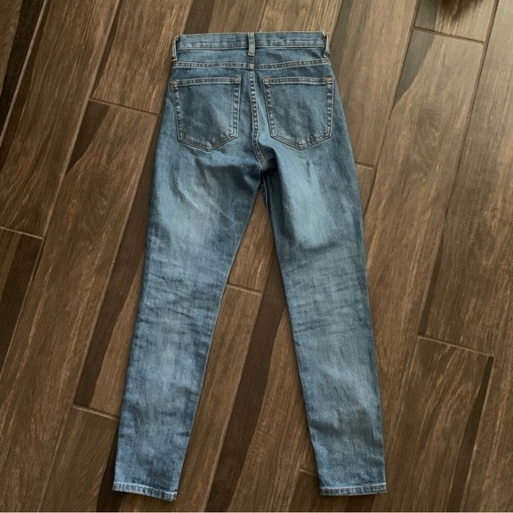 Everlane The High Rise Skinny Jean Ankle Length Sz 23 - Picture 5 of 7